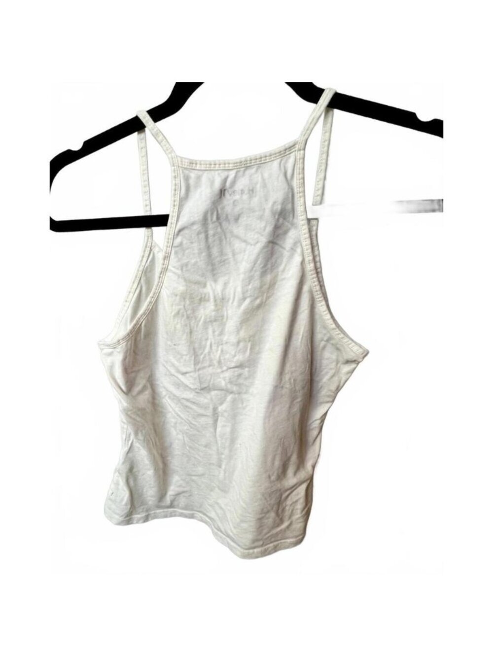 White,  Tank Top With Ocean Design - Picture 2 of 2